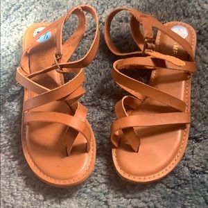 NWOT Rampage gladiator sandals